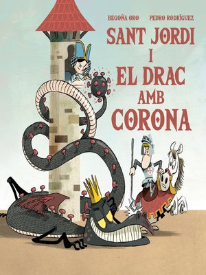 cover image of Sant Jordi i el drac amb corona